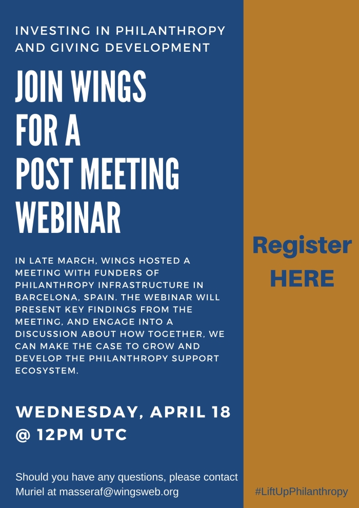 Post Funders Meeting Webinar